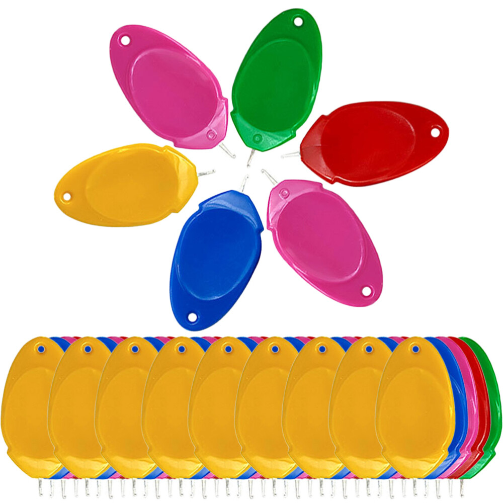 50PCS Thumb Needle Threaders Sewing Machine Threader Needle Threading Tools