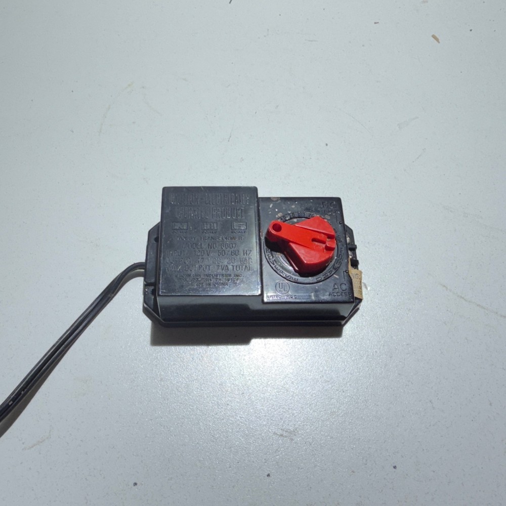 Bachmann #6607 Model Train Hobby Transformer Tested Works No Box (2)