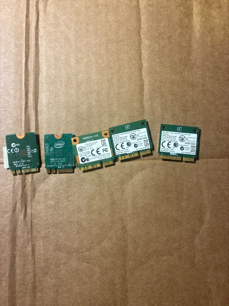 5 LOT WIFI cards mixed and matched bundle
