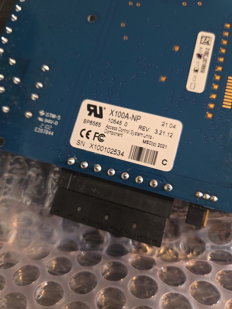 ALARM.COM X100 Aero Series Two Reader Expansion Module New Open Box