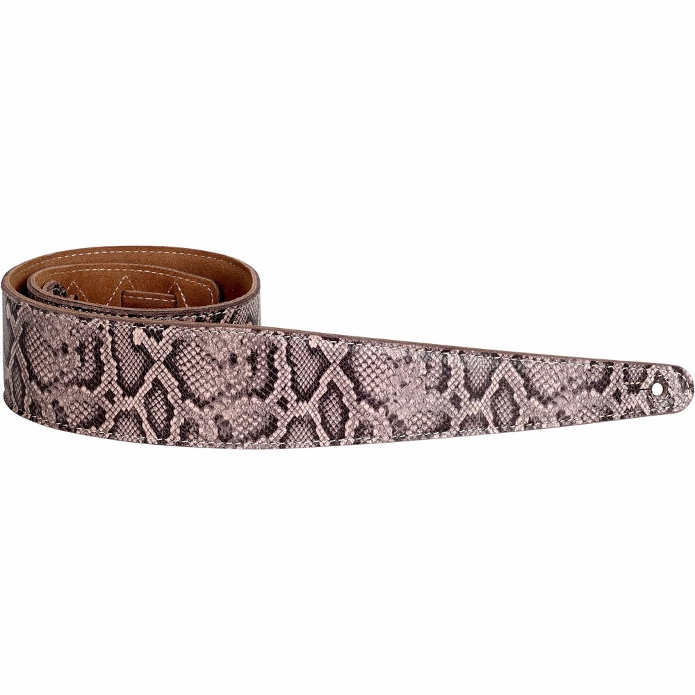 Nefelibata Guitar Strap 2.5" Snake Pattern Leather Adjustable Guitar Straps w...