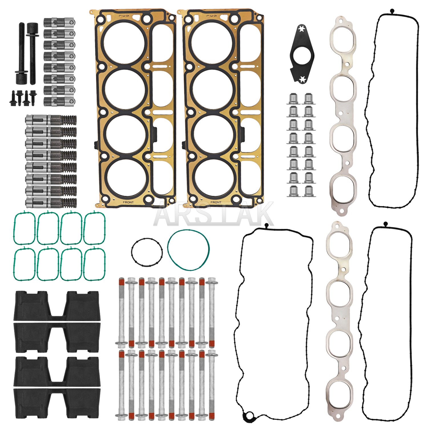 For 14-20 Chevrolet Tahoe GMC Yukon Sierra 5.3L Head Gasket Set Bolts Lifters
