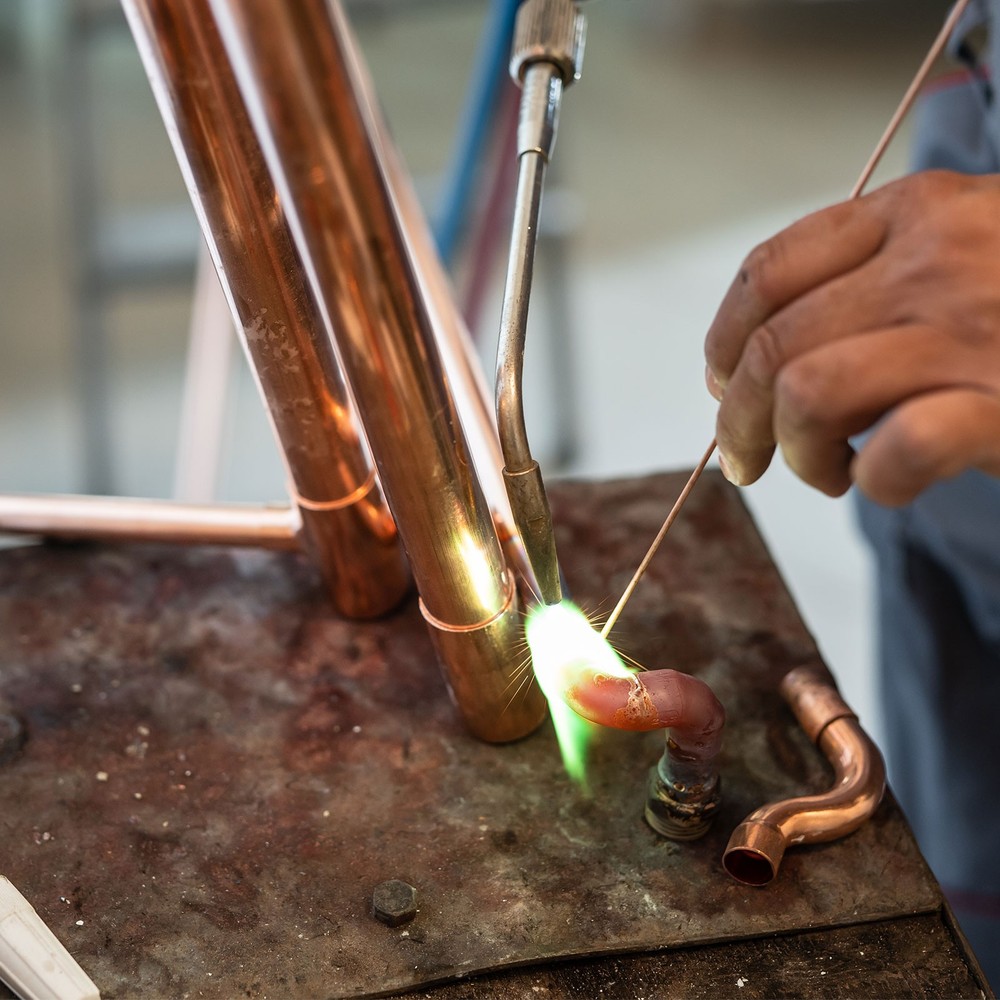 1-5/8 Inch ID Copper Pipe End Cap, Copper Fitting Cap Sweat Plug Connection