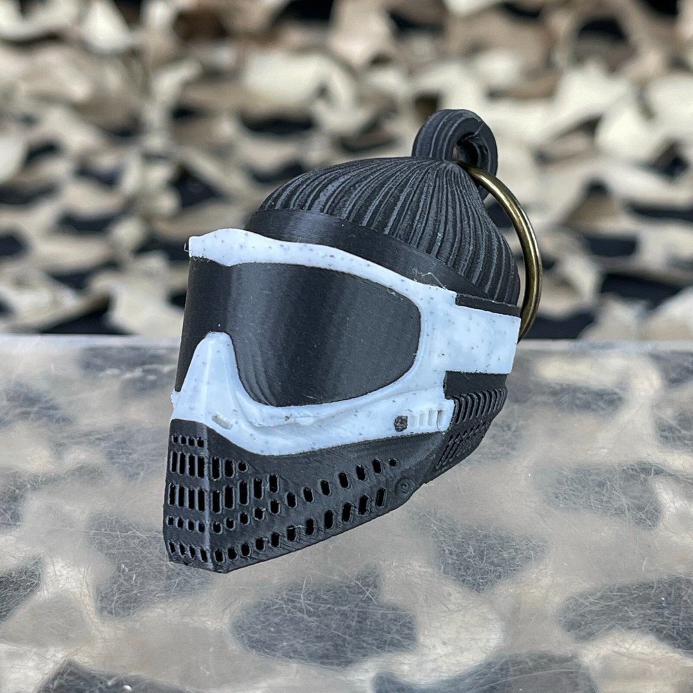 NEW Paintball DNA JT Flex Mask Keychain - Oreo