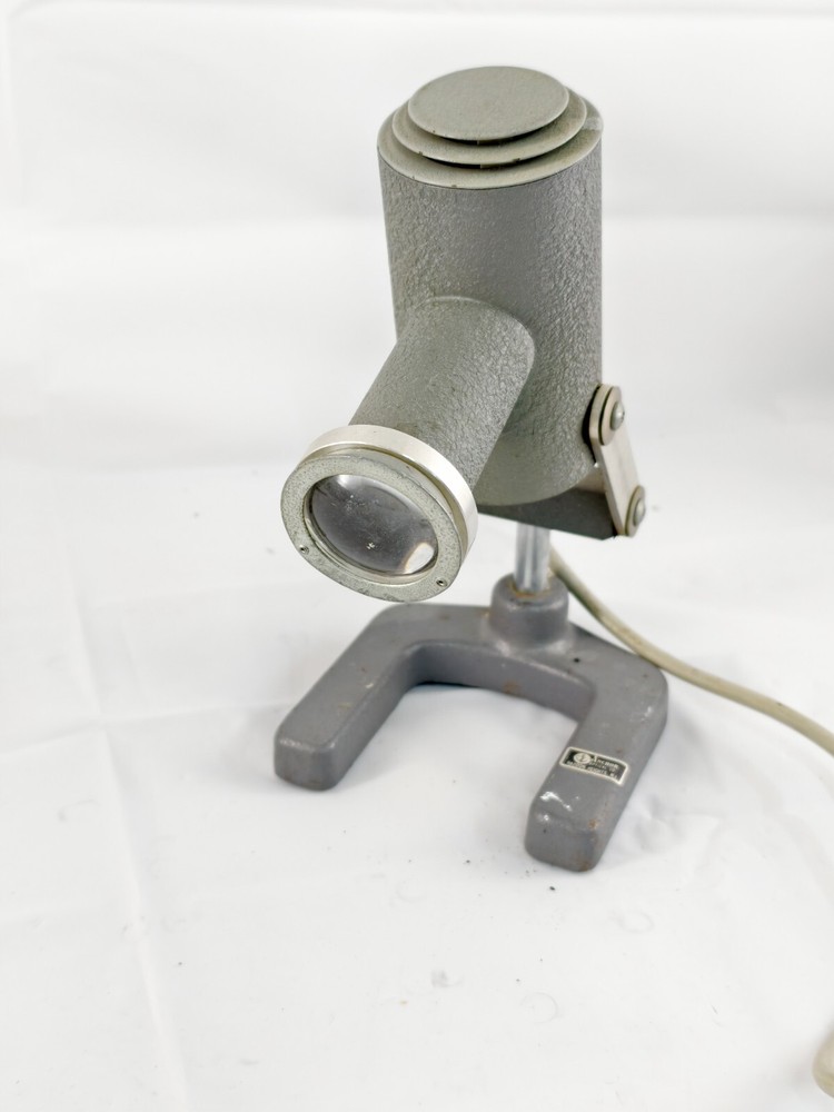 Vintage Microscope Light Illuminator Steam Punk Movie Prop