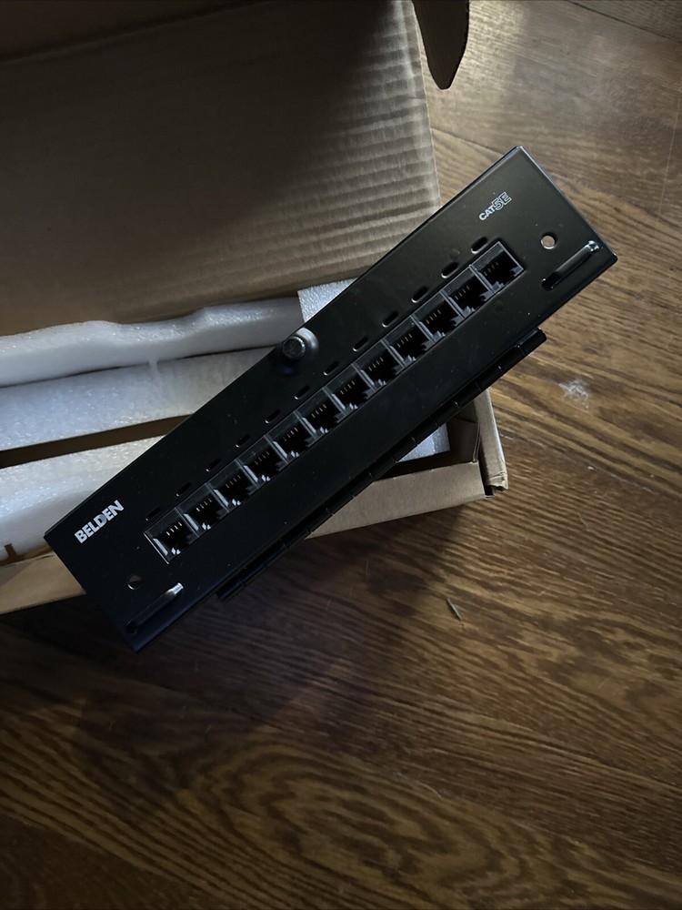 BELDEN AX100491 WALL MOUNT PATCH PANEL (BRAND NEW)