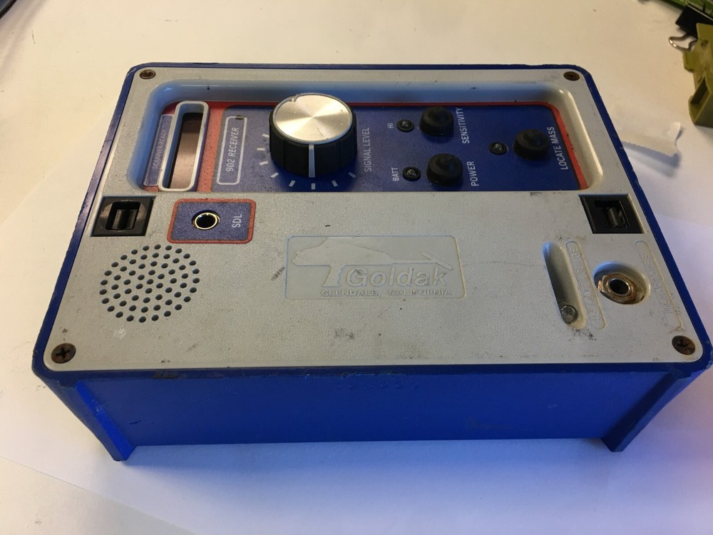Goldak Pipe & Cable Locator Model 902 Receiver only-tested as shown