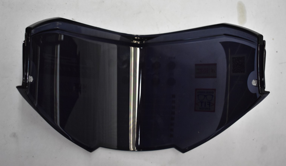LS2 Helmets Visor Replacement Dark Smoke Replacement 9-1/2" Long x 5-1/2" Wide