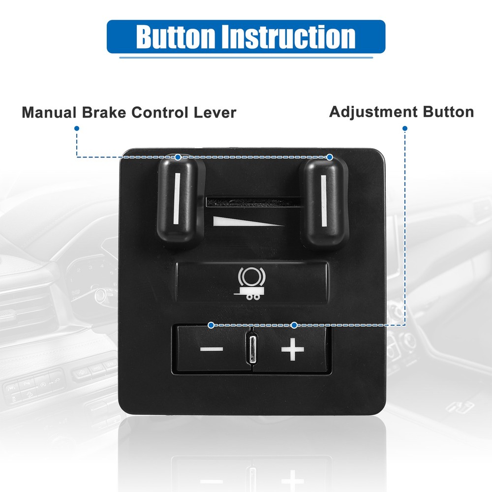 Trailer Brake Control Switch Assembly 15823719 for Chevy Silverado 1500 2007-14