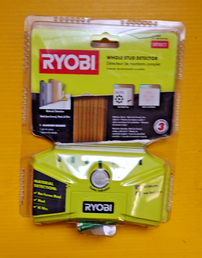 Ryobi ESF5000 Whole. Stud Detector with LED Indicator