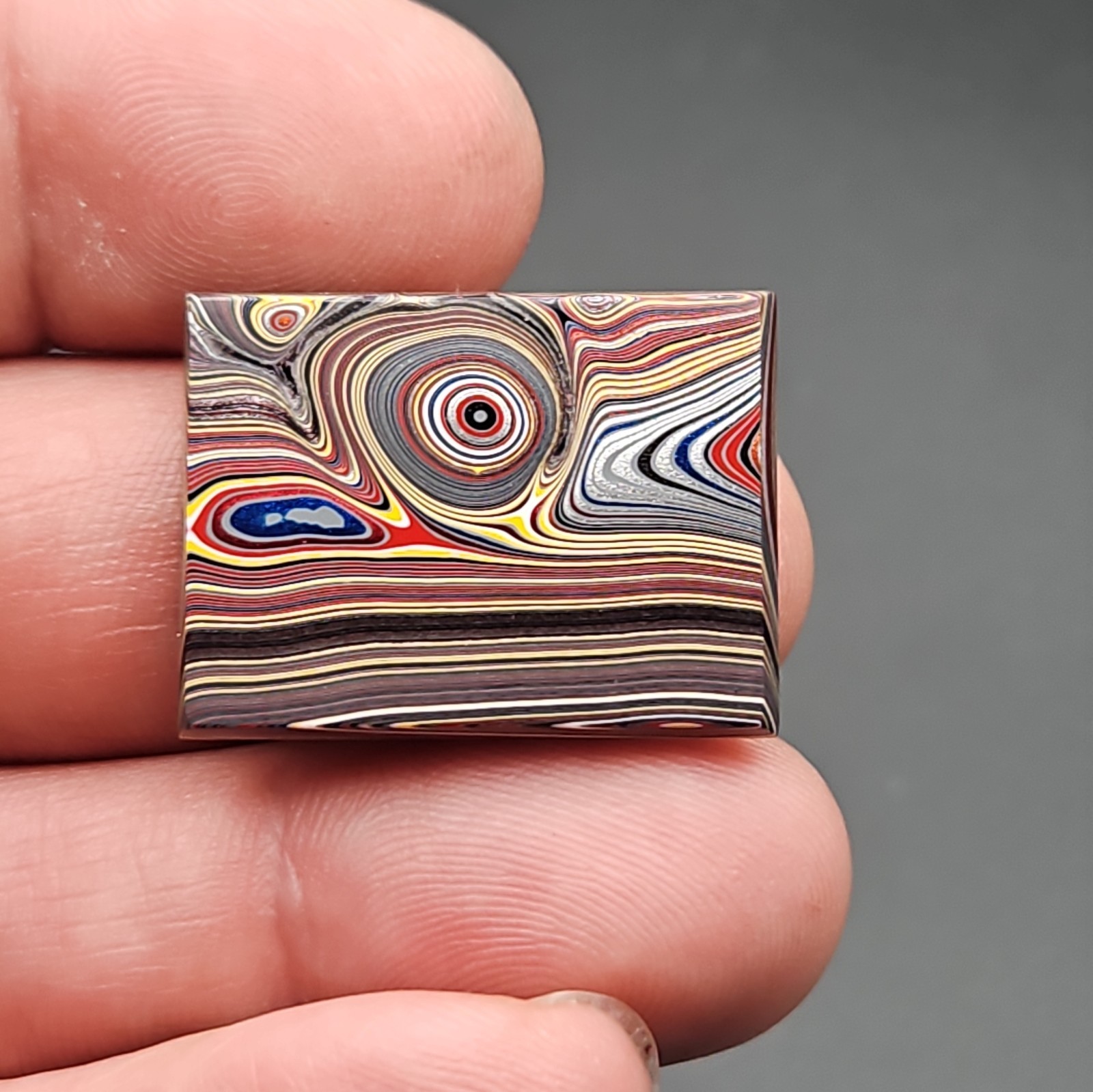 TOP SHELF VINTAGE(2000-2010) CORVETTE FORDITE DETROIT AGATE CABOCHON