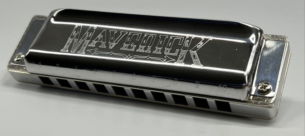 Buckeye Music The Maverick Diatonic Harmonica in D