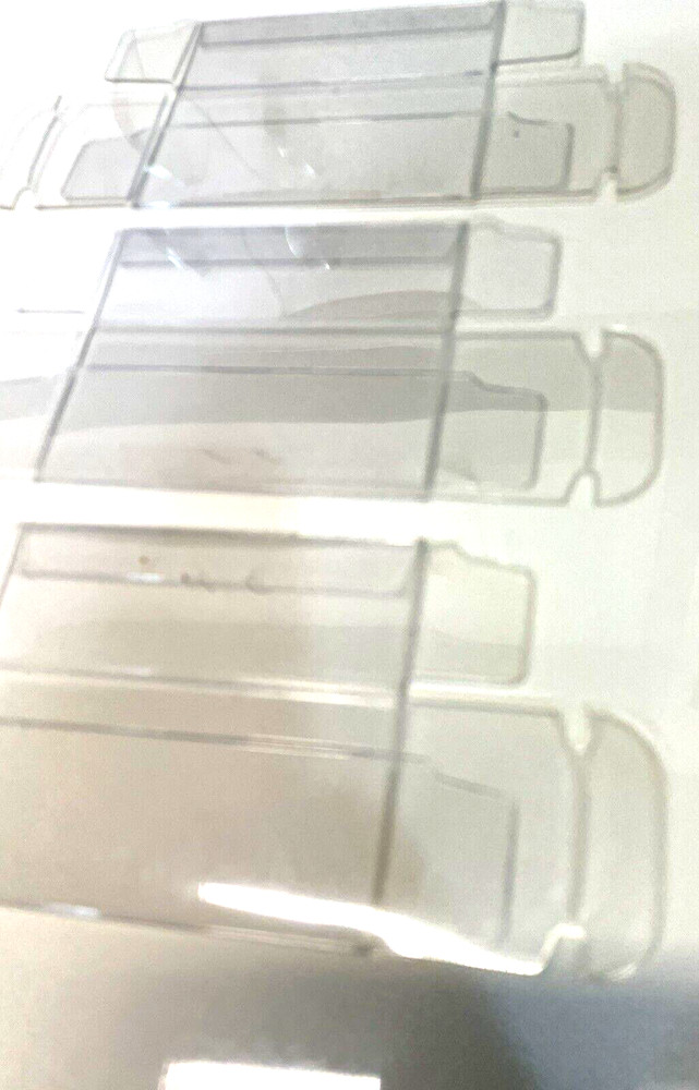 AFX 1:64 Scale 3 x Plastic Display Cases New