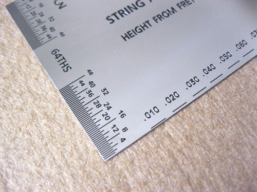 ElmerGuitar String Action Gauge In Inches