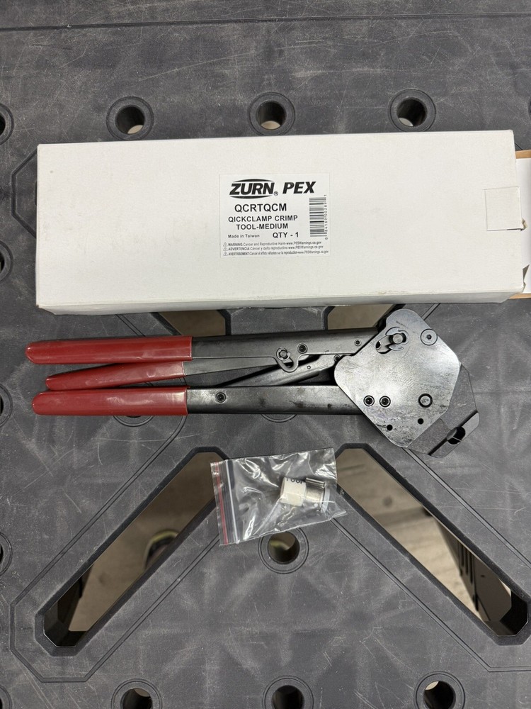 Zurn PEX Quickclamp Crimp Ring Tool Medium QCRTQCM