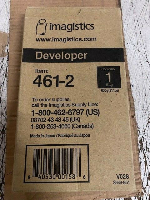 Genuine NEW Oce Imagistics Developer 461-2