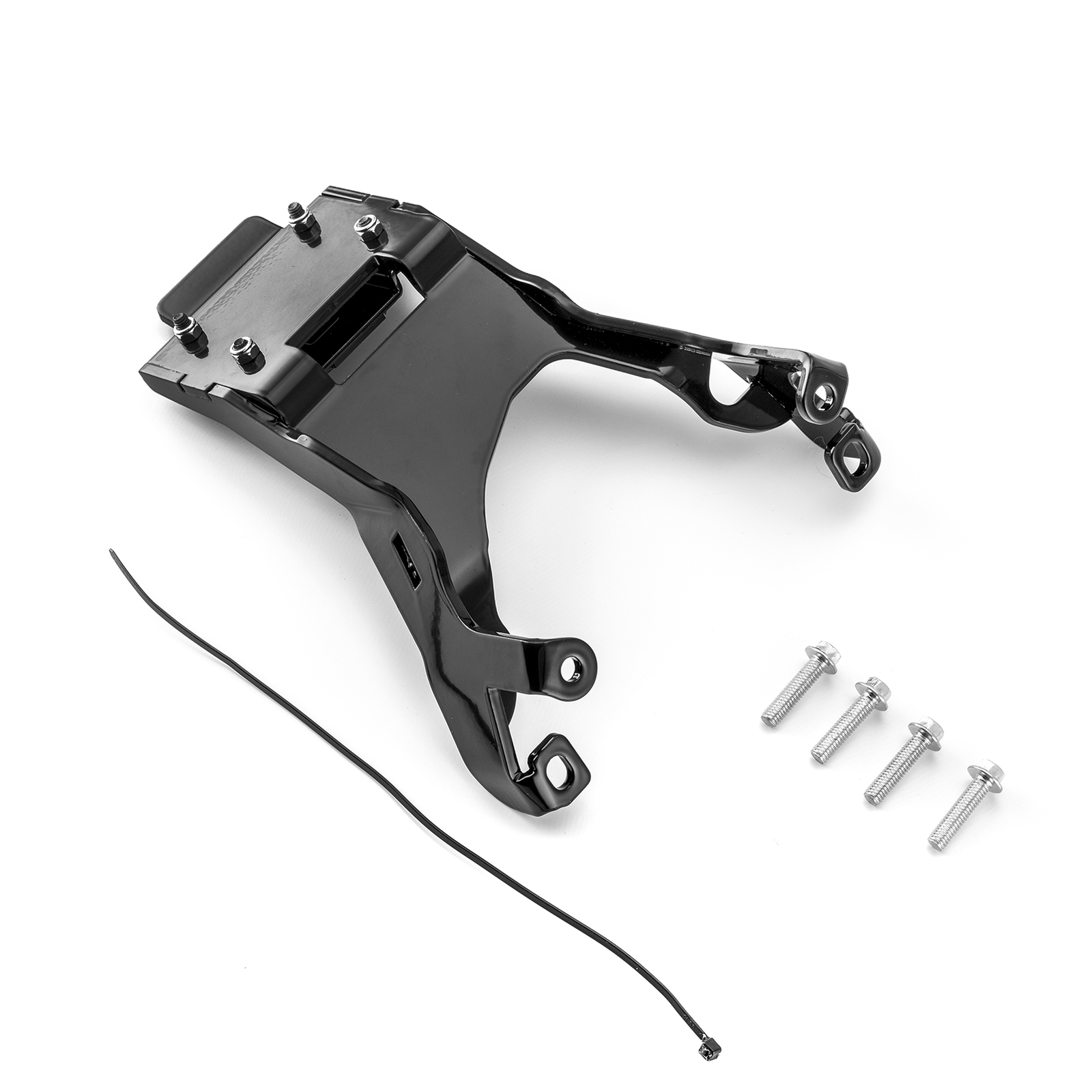 For 2020-2024 Indian Challenger Pursuit Driver Rider Backrest + Mounting Bracket