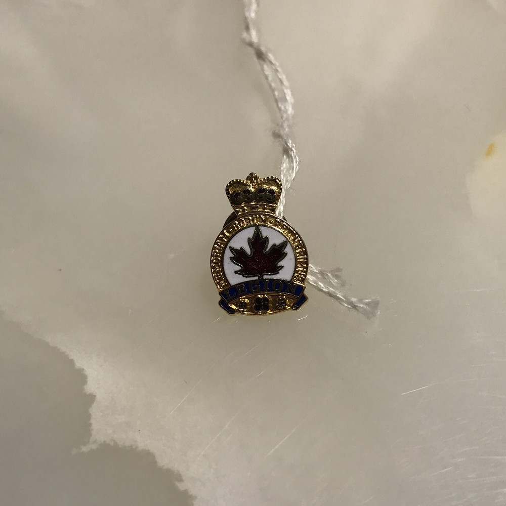 We Will Remember Them CDN Legion Pin Canadian