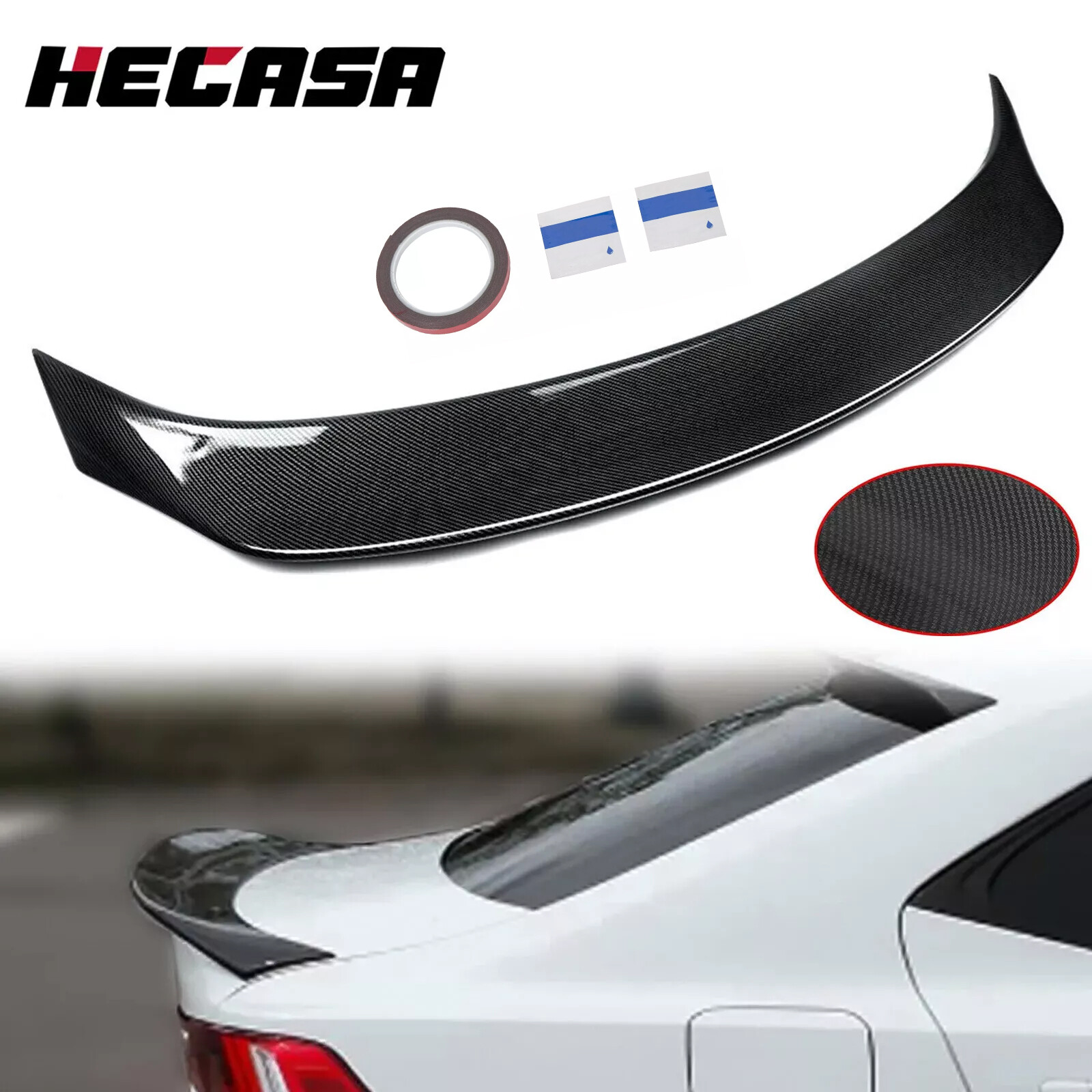 FOR 2014-2020 LEXUS IS200t IS250 IS350 AR STYLE CARBON FIBER TRUNK SPOILER WING