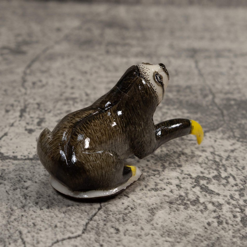 Magnificent Sloth Tagua Carving