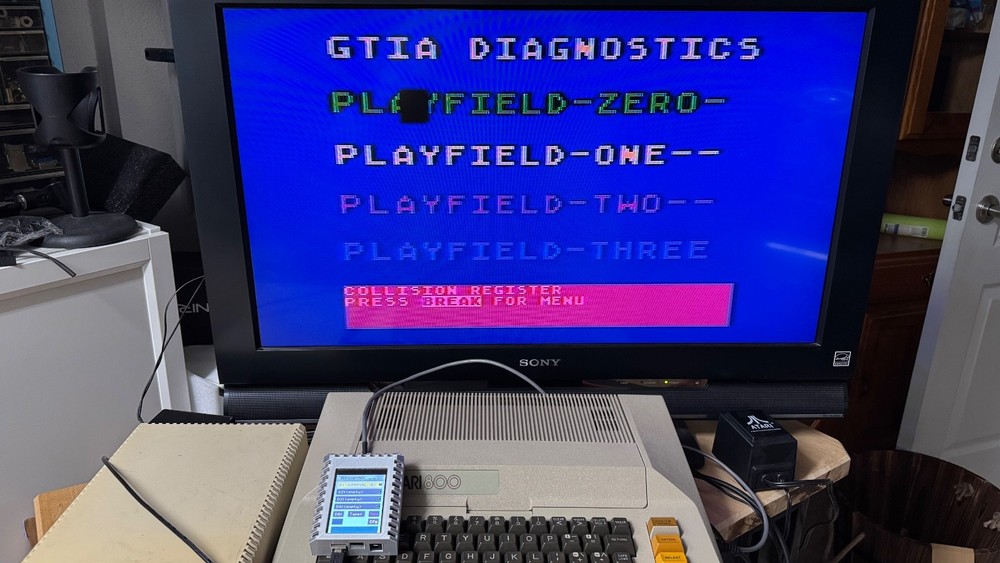 Atari 800 Computer System 48k Working Tested Package w/ 1050Drive S-Drive emul