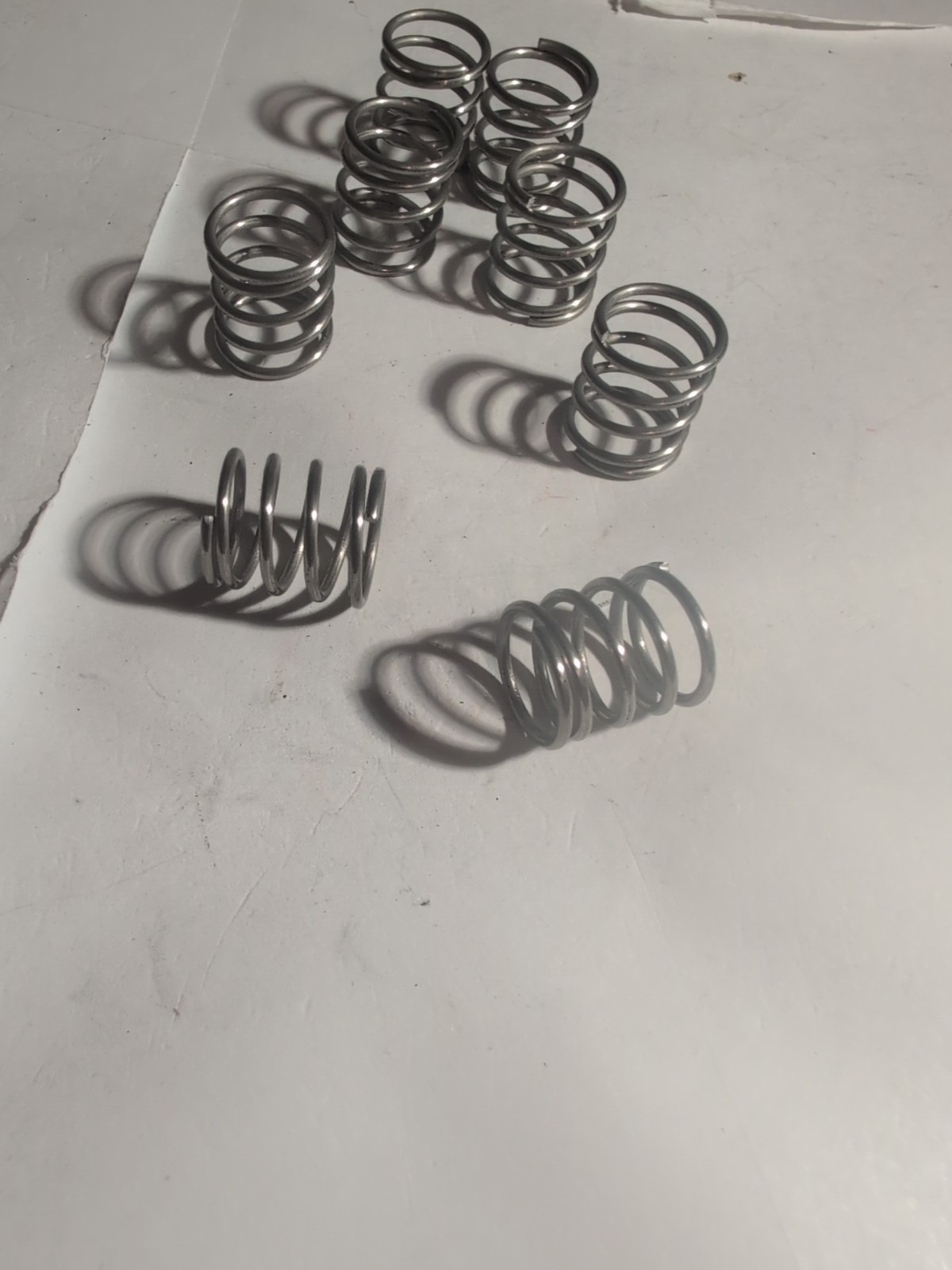 Chinese Mini Excavator Spring Mod Kit Of 8 Stainless Springs AGT Miva CFG Rippa
