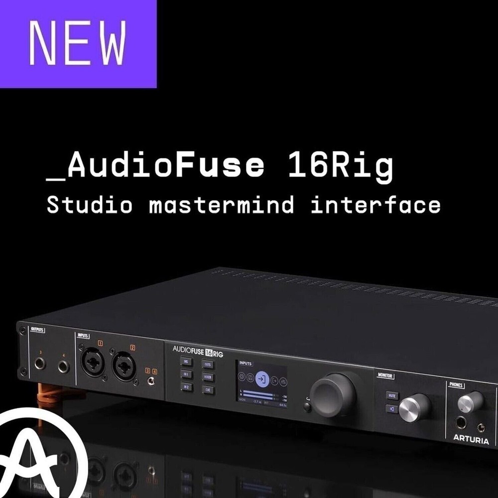 Arturia AudioFuse 16Rig USB-C Audio Interface