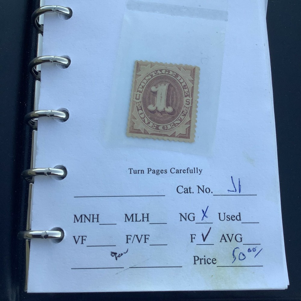 US Scott J1 Postage Due MNG ...................(OLP-PD1-BO)^