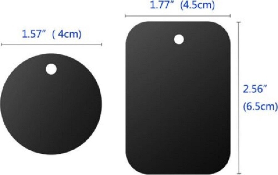 Metal Plates Adhesive Sticker Replace For Magnetic Car Mount Phone Holder LOT