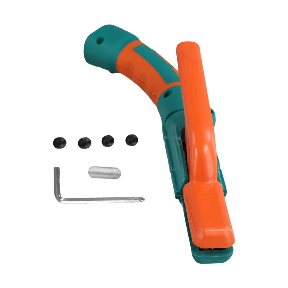 Welding electrode holder 800A with quick connection and secure clamping