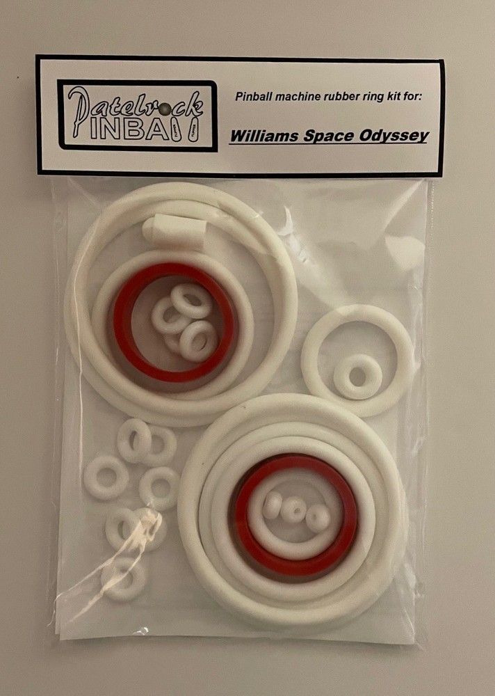 1976 Williams Space Odyssey Pinball Machine Rubber Ring Kit