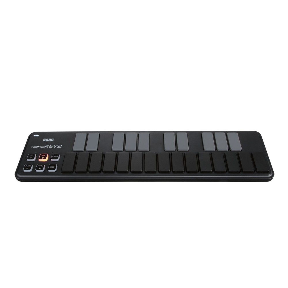 , 25-Key Midi Controller (NANOKEY2BK),Black