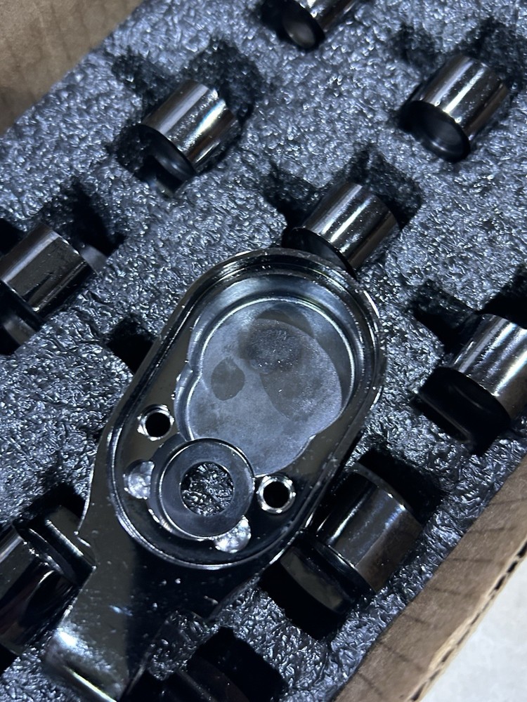New Black Chrome Snap-on TechAngle Head Shell Only For 1/2” tech3fratb1 One Only