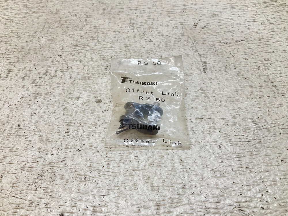 TSUBAKI RS 50 Offset Link RS50 New (TSC)