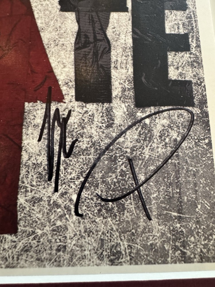 Hawthorne Heights Signed "Hate" CD Insert 11x14 Framed - ACOA