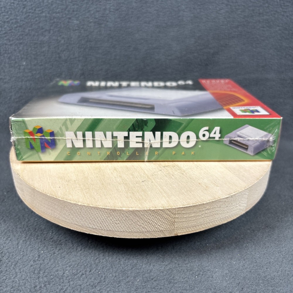 Nintendo 64 - N64 Controller Pak / Memory Card - New/Sealed w/ Box Protector