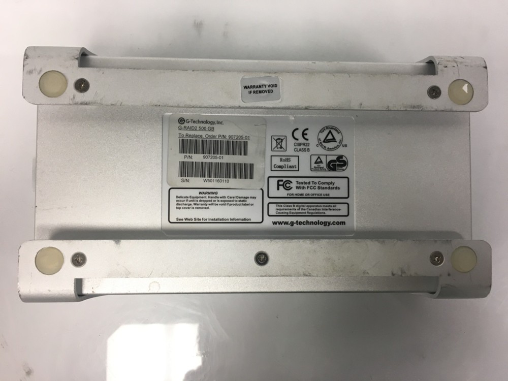 G-Technology G-Raid2 500GB Triple Interface Professional RAID Storage