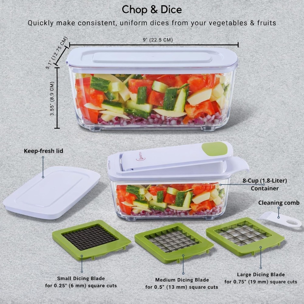 Efficient Fruit and Vegetable Chopper