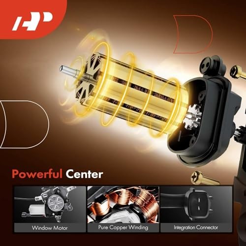 Power Window Regulator with Motor Compatible with Nissan Front Passenger Side