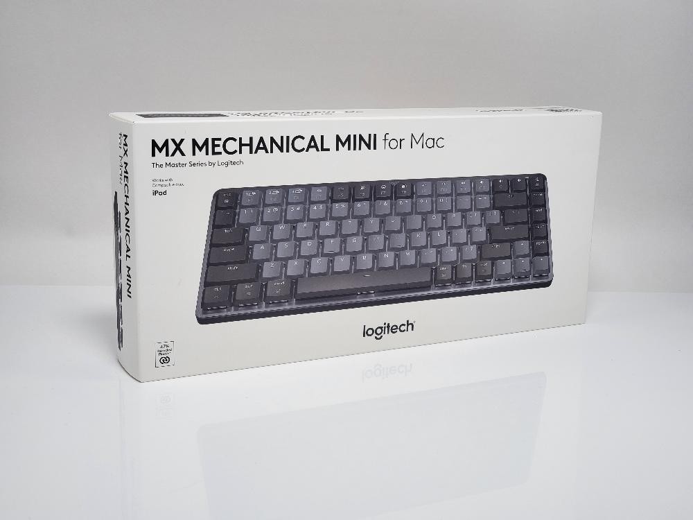 Logitech MX Mechanical Mini for Mac Wireless Backlit Keyboard Space Grey