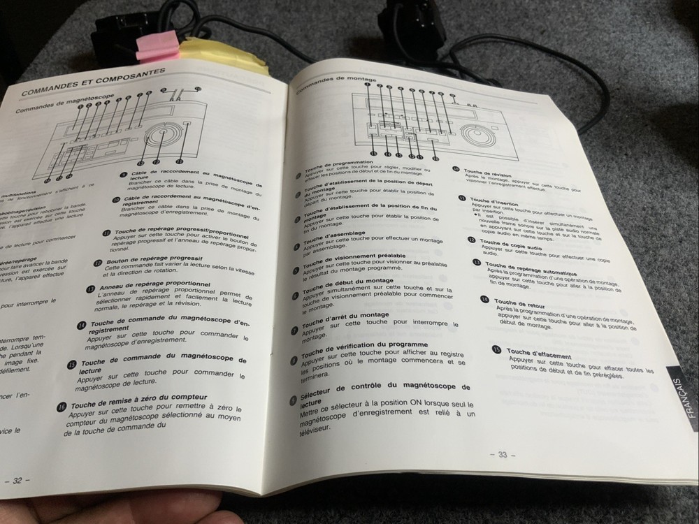 Panasonic Editing Controller AG-A96 Tested