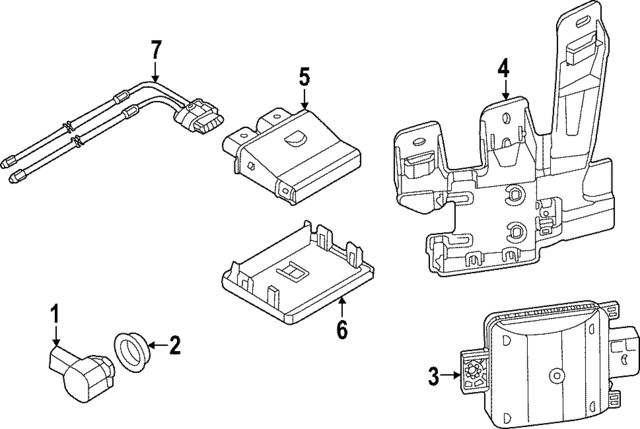 Genuine Audi Mount Bracket 89A-907-462