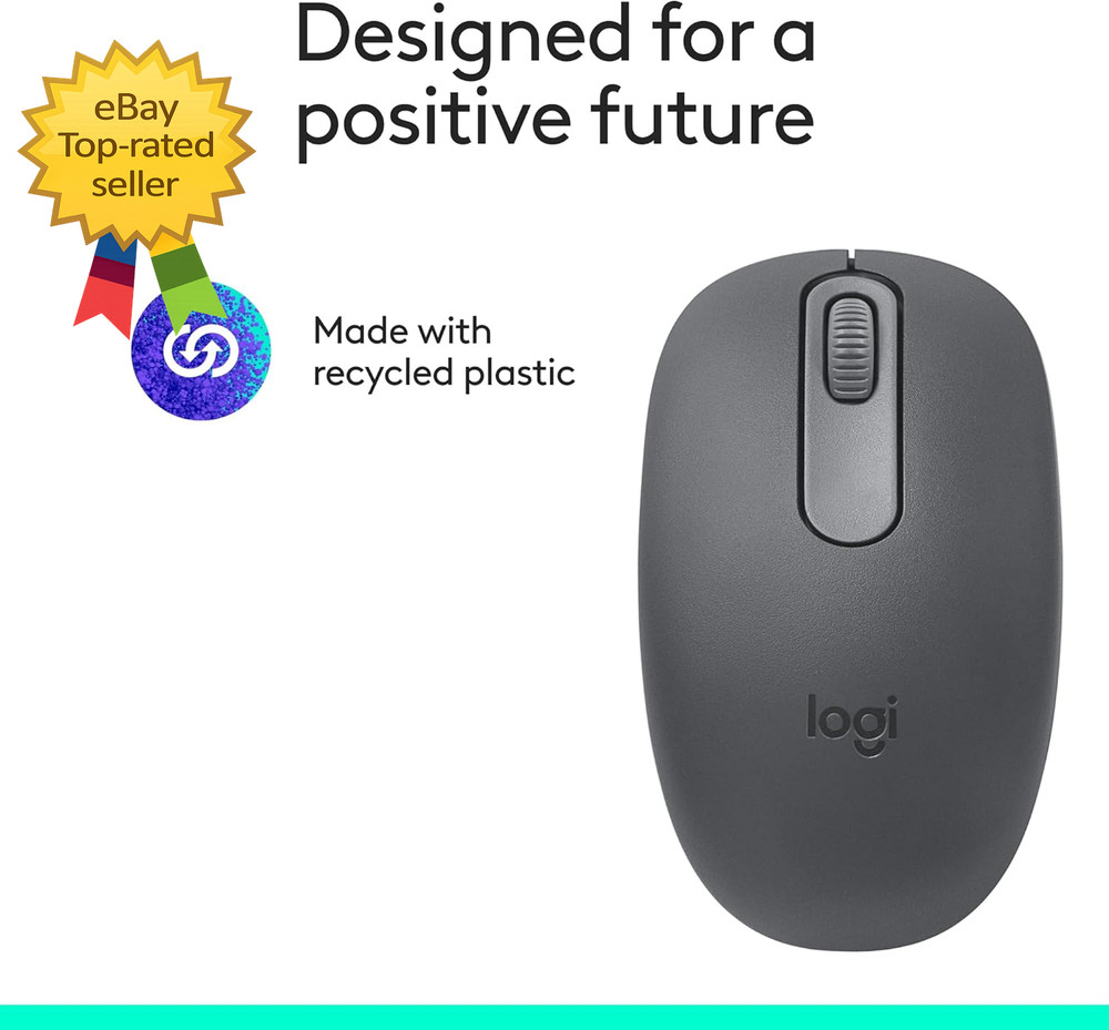 M196 Bluetooth Wireless Mouse Compact and Portable Mouse for Laptops Tablets