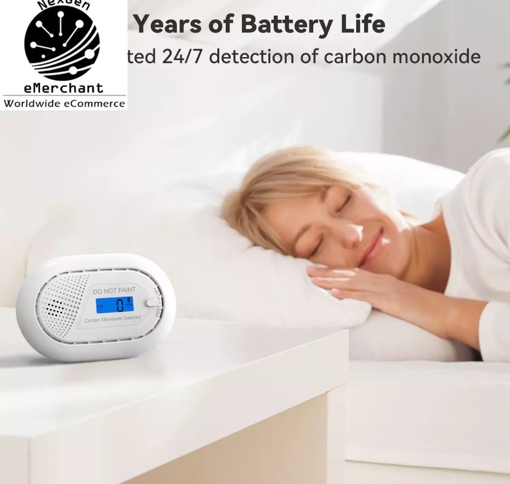 RUNIDUR CARBON MONOXIDE ALARM 2PACK