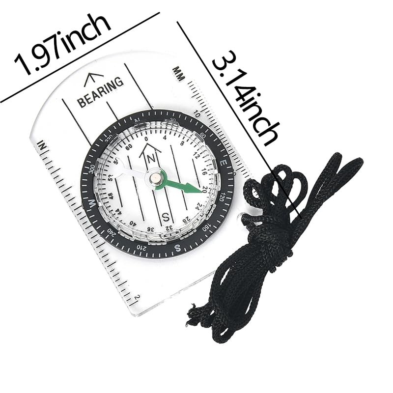 Land Navigation Compass Military Grade Digital Compass Measuring Compass Tool
