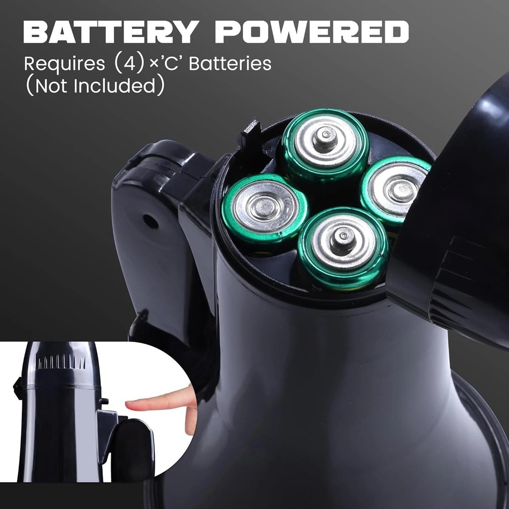 Lightweight Portable Megaphone with Volume Control & Voice Recording Function