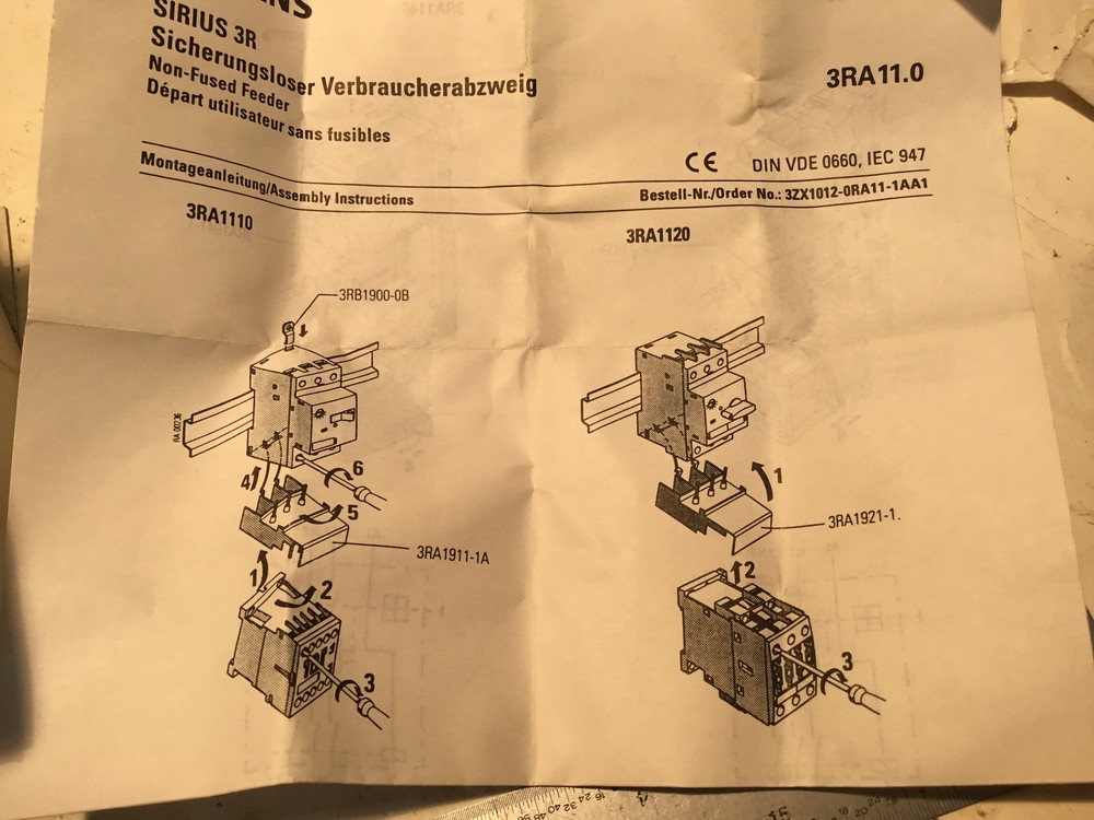 2 Pieces Siemens Link Module 3RA1921-1D New (26)
