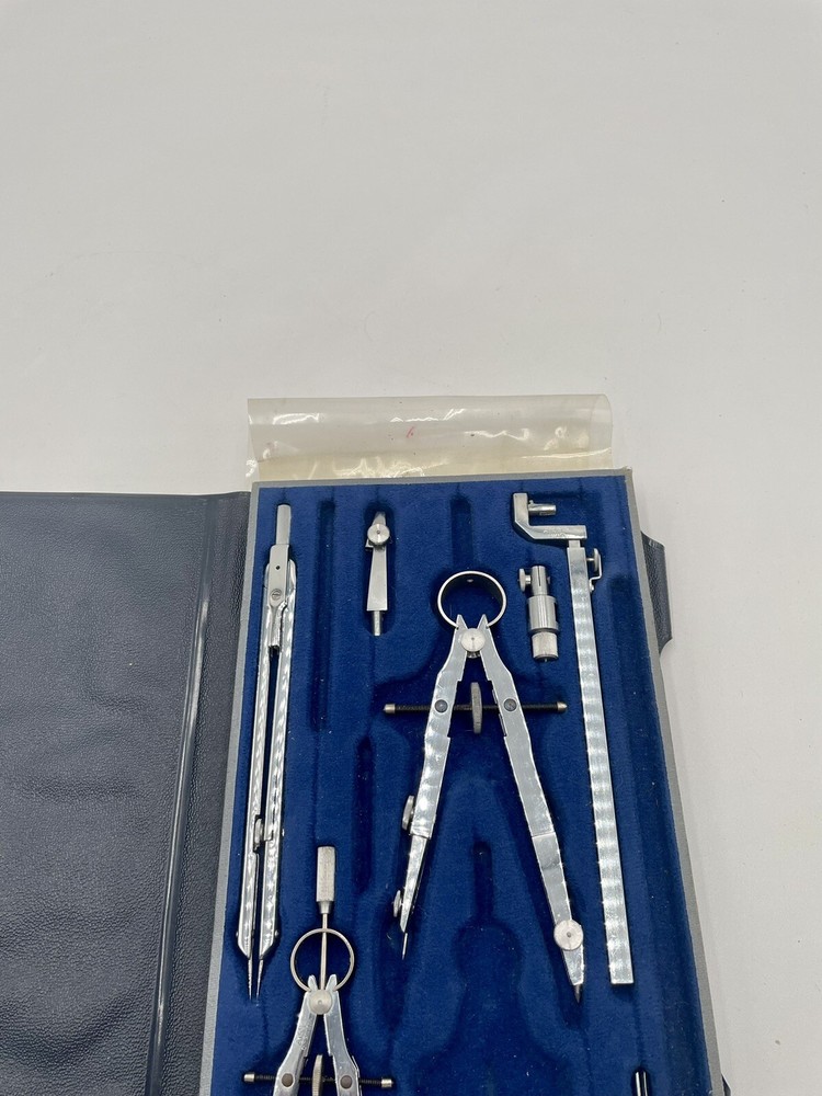Vintage ALVIN 980 Precision Drawing Set Germany “ Missing Pieces “