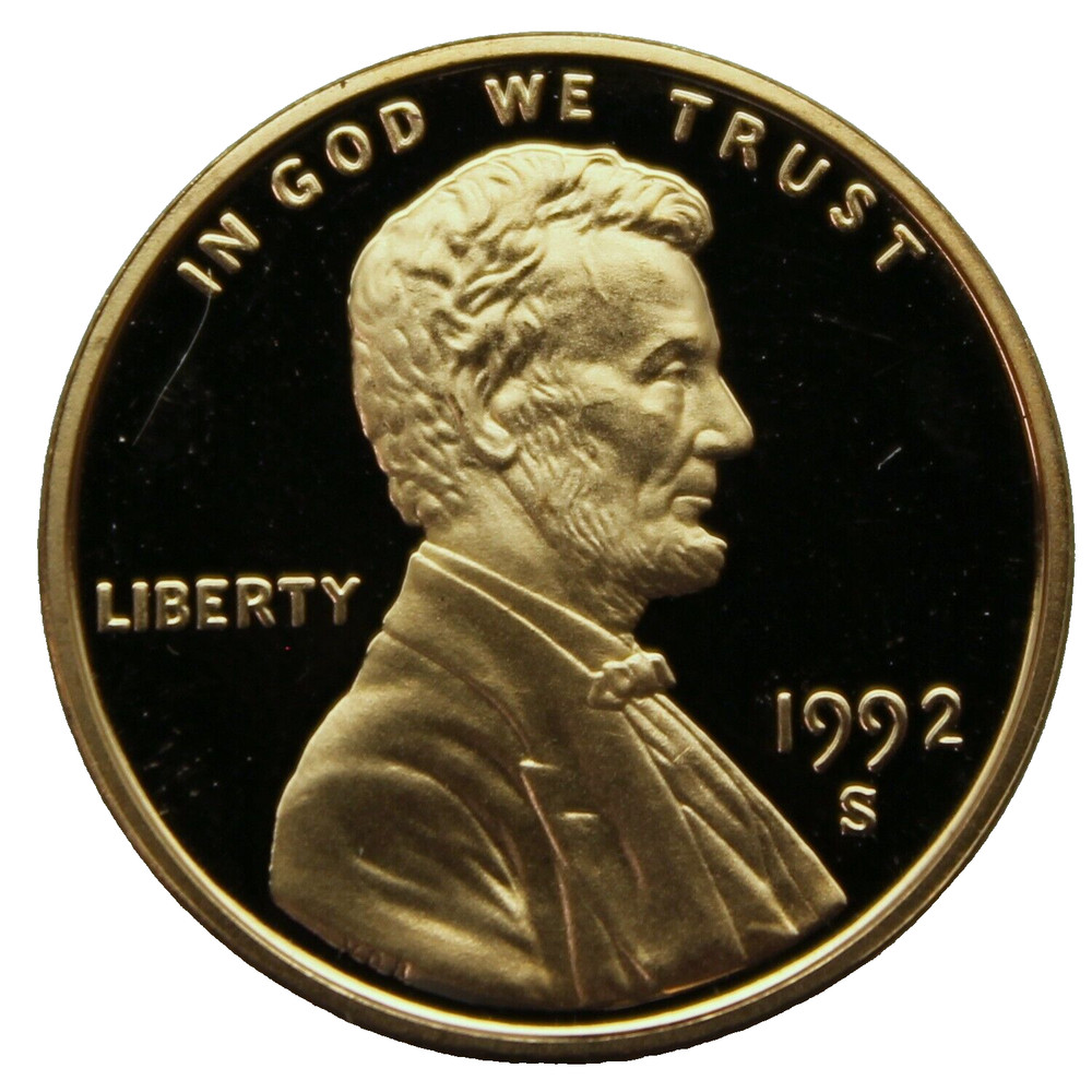 1992-S Proof Lincoln Cent