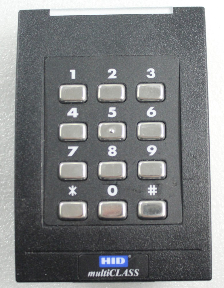 HID multiCLASS Wall Switch Smart Card Reader 6136CKX000000 - No Mounting